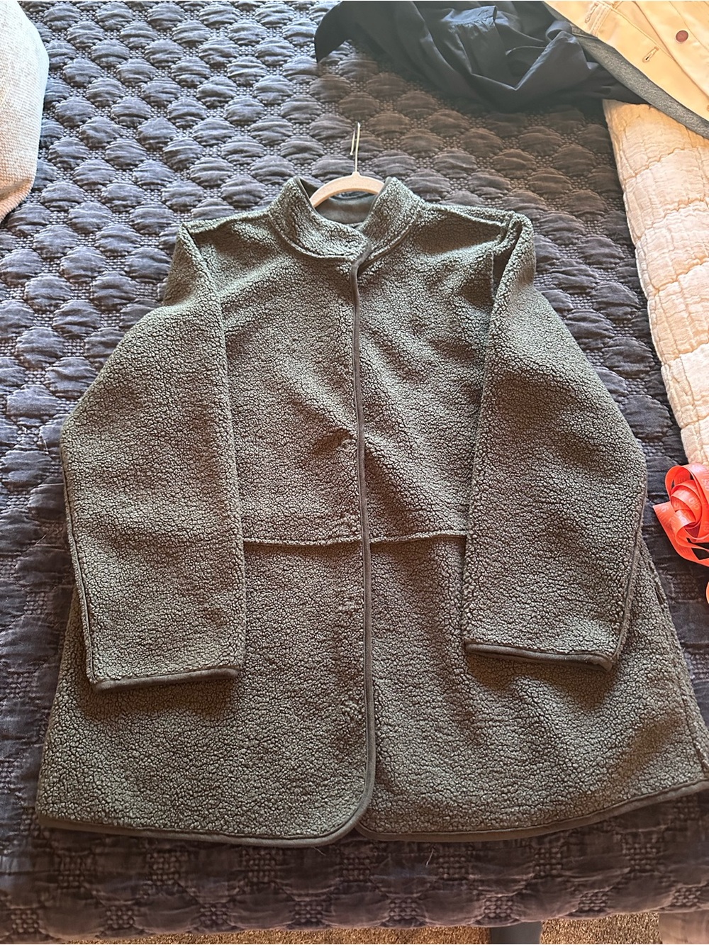 J Jill Olive Green reversible jacket size XL